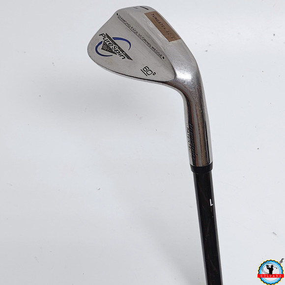 PureSpin Diamond Face Scoring L1 Lob Wedge 60º / RH / Stiff Graphite Shaft 35.5"